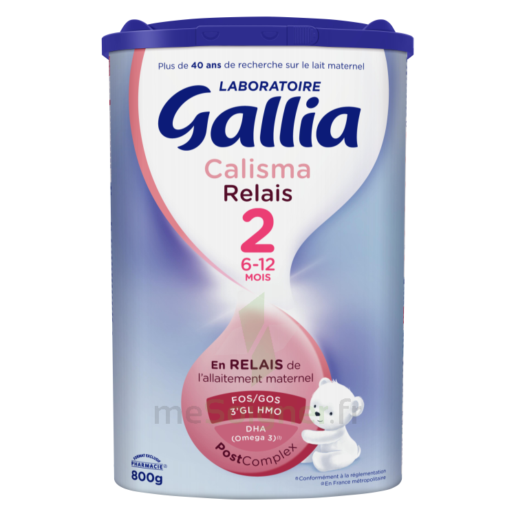 Pharmacie Abisror Parapharmacie Gallia Calisma Relais 2 Lait En Poudre B 800g Quincy Sous Senart